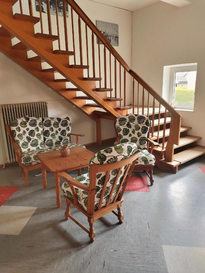 Ferienwohnung Alte Schule Ruhwarden ภายนอก รูปภาพ