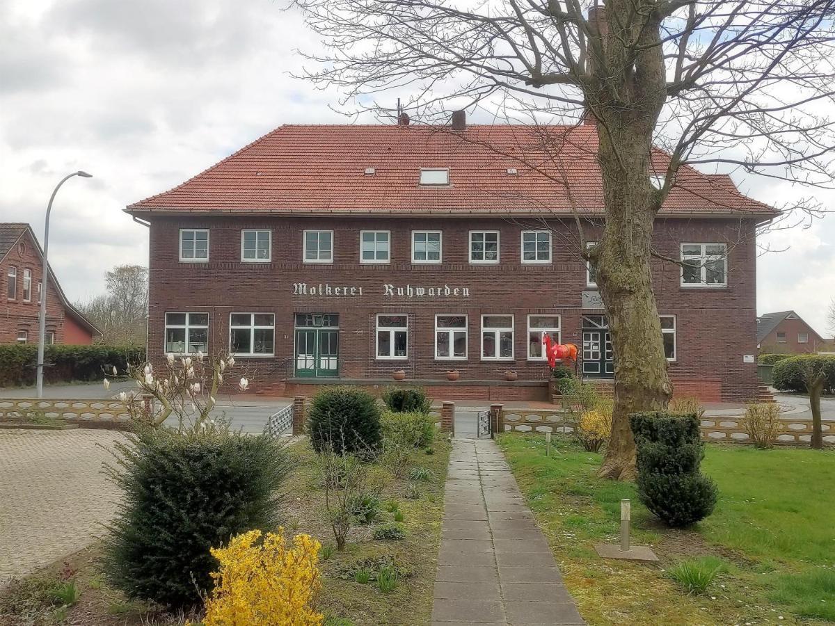 Ferienwohnung Alte Schule Ruhwarden ภายนอก รูปภาพ